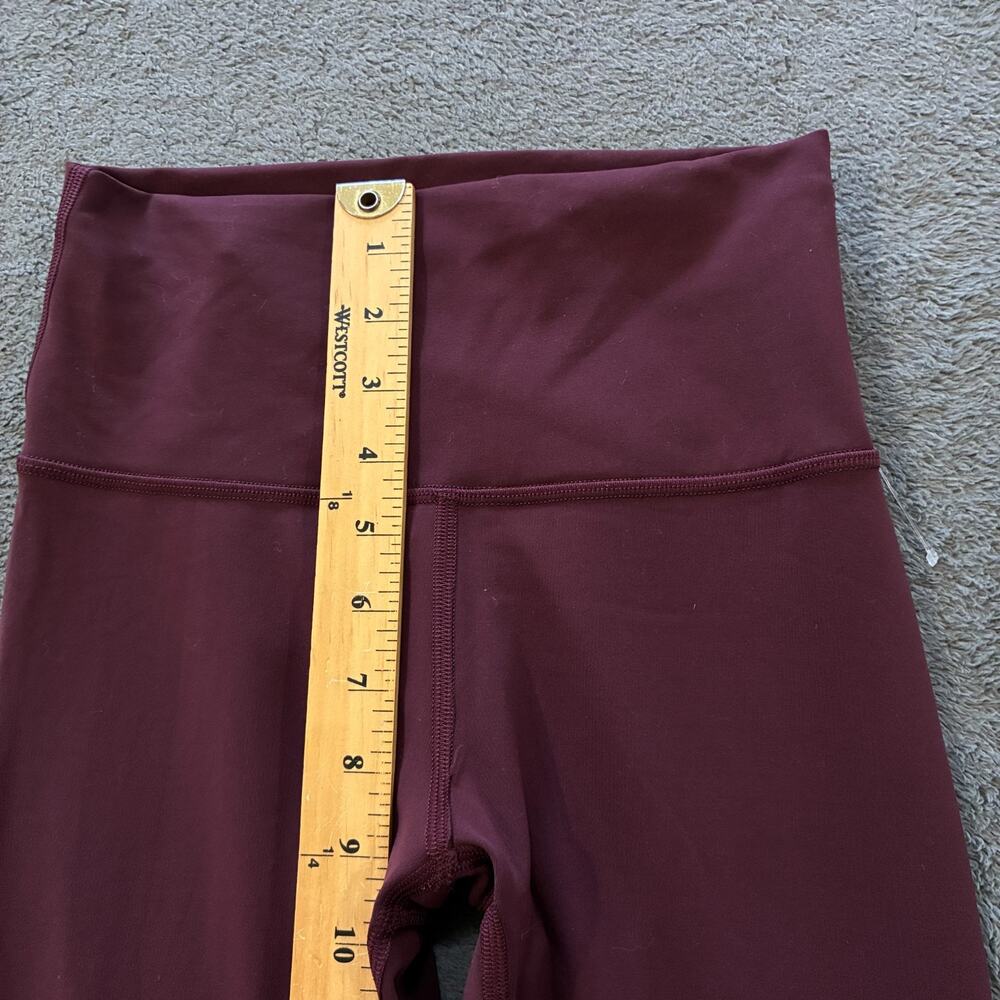 Lululemon Align Burgundy Athletic High Rise Wide Waistband Leggings Women's Sz 4 - Picture 5 of 8